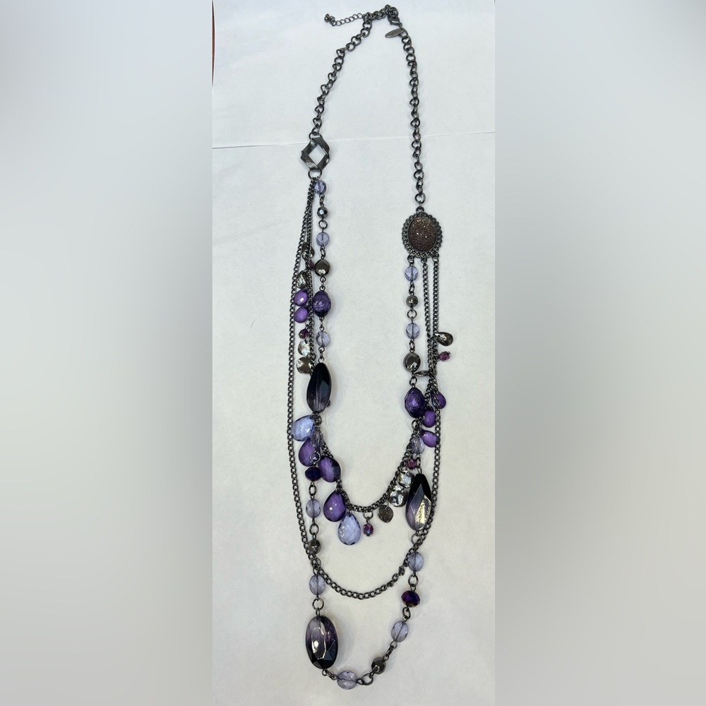 NY & Co multi strand necklace, pre-owned